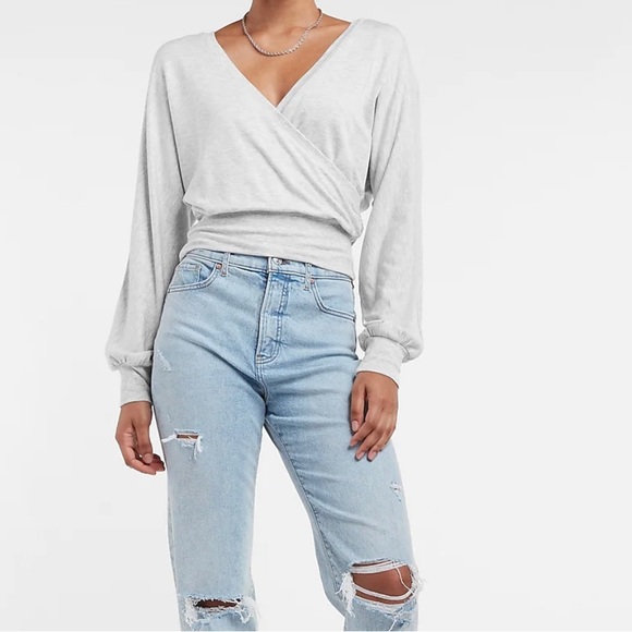 Express Wrap Top - Picture 3 of 7